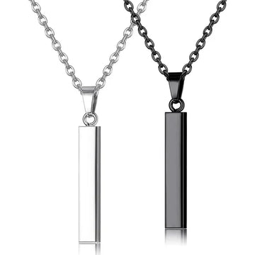 Premium Bar Necklace For Men & Women