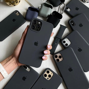 Charcoal Grey Silicon Case