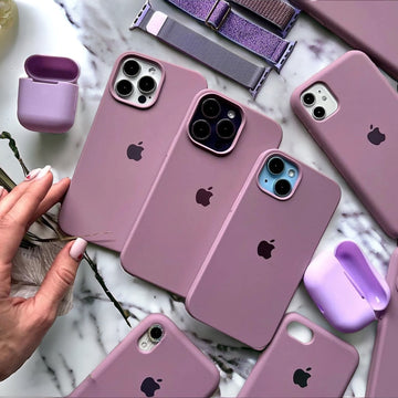 Ash Purple Silicon Case
