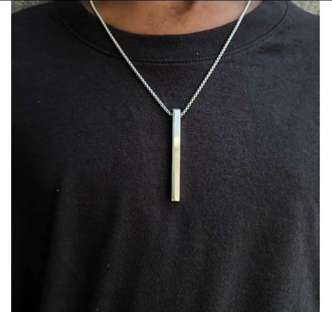 Premium Bar Necklace For Men & Women