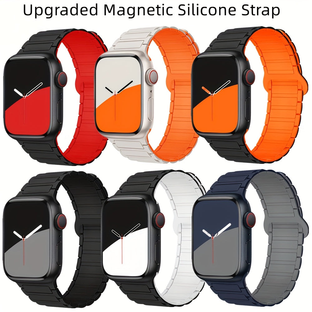 Magnetic Silicone Sport Band for Apple Watch